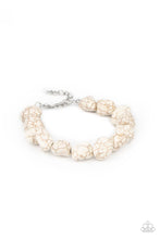 Load image into Gallery viewer, Paparazzi Prehistoric Paradise - White Bracelet

