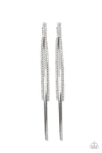 Load image into Gallery viewer, Paparazzi Flavor Of The Sleek - White Earrings

