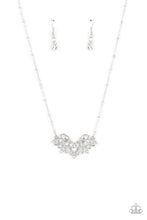 Load image into Gallery viewer, Paparazzi Deluxe Diadem - White Necklace
