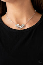 Load image into Gallery viewer, Paparazzi Deluxe Diadem - White Necklace
