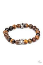 Load image into Gallery viewer, Paparazzi ZEN Commandments - Brown Bracelet
