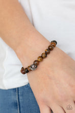 Load image into Gallery viewer, Paparazzi ZEN Commandments - Brown Bracelet
