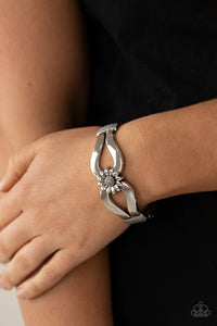 Paparazzi Let A Hundred SUNFLOWERS Bloom - Silver Bracelet