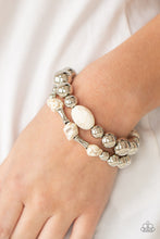 Load image into Gallery viewer, Paparazzi Authentically Artisan - White Bracelet
