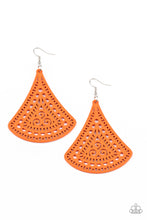 Load image into Gallery viewer, Paparazzi FAN to FAN - Orange Earrings
