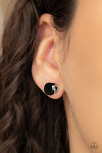 Load image into Gallery viewer, Paparazzi Modest Motivation - Black Earring
