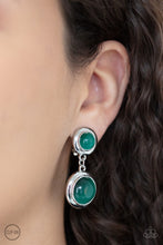 Load image into Gallery viewer, Paparazzi Subtle Smolder - Green Earring
