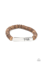 Load image into Gallery viewer, Paparazzi Full Faith - Brown Bracelet
