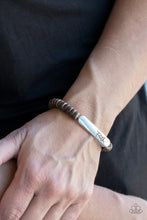 Load image into Gallery viewer, Paparazzi Full Faith - Brown Bracelet
