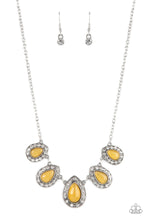 Load image into Gallery viewer, Paparazzi Everlasting Enchantment - Yellow Necklace
