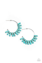 Load image into Gallery viewer, Paparazzi Poshly Primitive - Blue Earring
