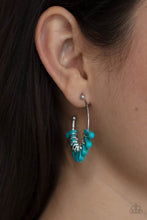 Load image into Gallery viewer, Paparazzi Poshly Primitive - Blue Earring
