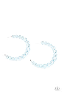 Paparazzi In The Clear - Blue Earrings