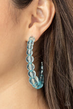 Load image into Gallery viewer, Paparazzi In The Clear - Blue Earrings
