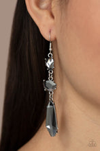 Load image into Gallery viewer, Paparazzi Sophisticated Smolder - Silver Earrings
