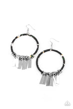 Load image into Gallery viewer, Paparazzi Garden Chimes - Black Earring
