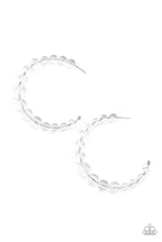 Load image into Gallery viewer, Paparazzi In The Clear - White Earrings

