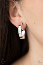 Load image into Gallery viewer, Paparazzi Ready, Steady, GLOW - White Earring
