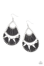 Load image into Gallery viewer, Paparazzi Samba Scene - Black Earring
