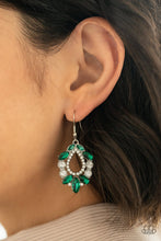 Load image into Gallery viewer, Paparazzi New Age Noble - Green Earring
