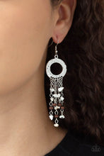 Load image into Gallery viewer, Paparazzi Primal Prestige - White Earrings
