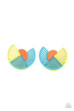 Load image into Gallery viewer, Paparazzi Its Just an Expression - Blue Earrings
