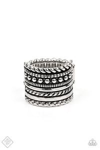 Paparazzi Stacked Odds - Silver