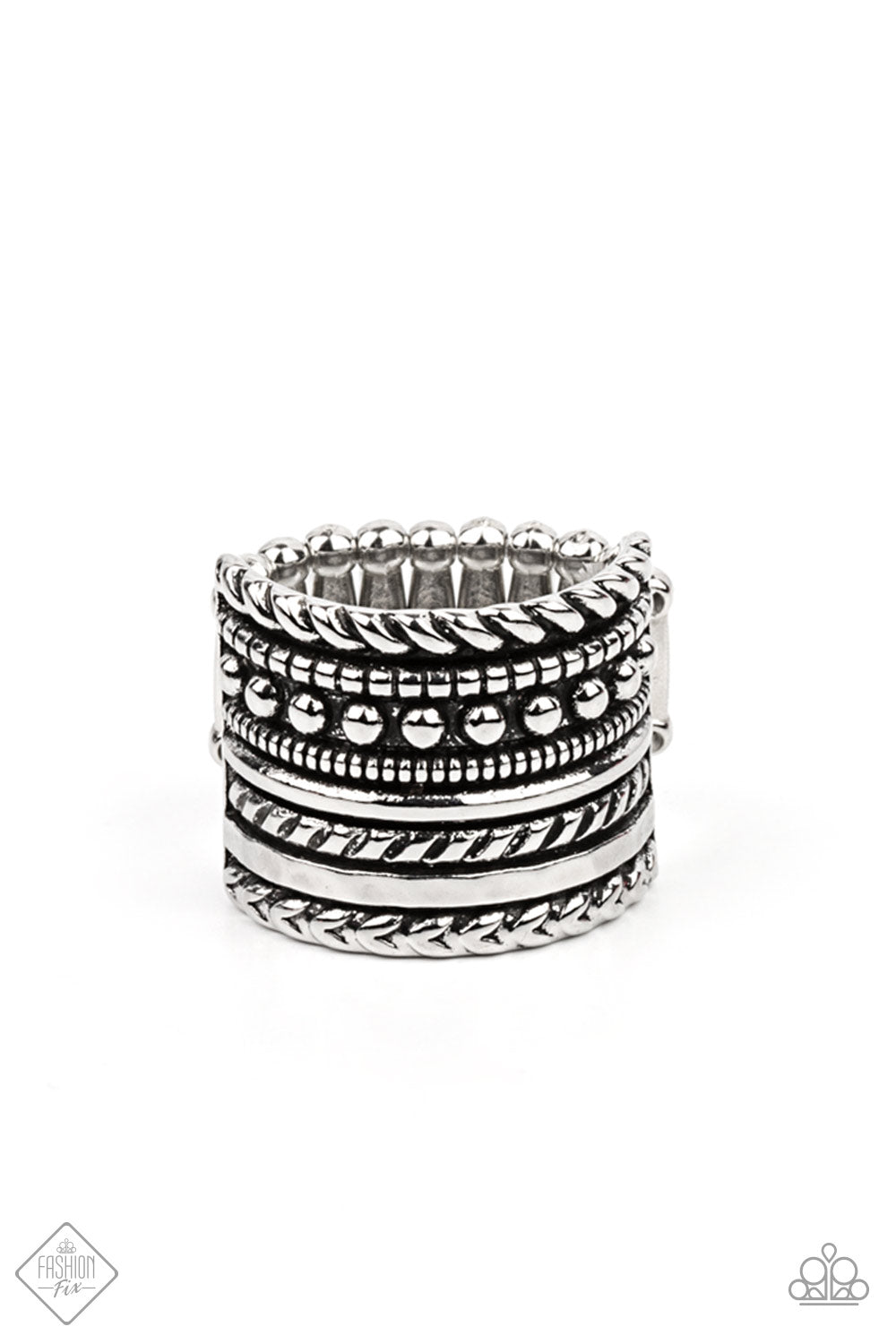 Paparazzi Stacked Odds - Silver