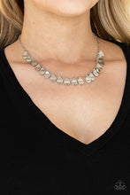 Load image into Gallery viewer, Paparazzi Dainty DISCovery - Silver Necklace

