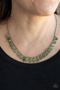 Paparazzi Dainty DISCovery - Brass Necklace