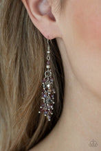 Load image into Gallery viewer, Paparazzi Celestial Chandeliers - Purple Earrings
