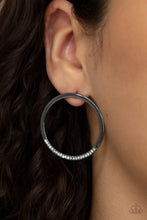 Load image into Gallery viewer, Paparazzi Spot On Opulence - Black Earrings
