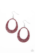 Load image into Gallery viewer, Paparazzi Life GLOWS On - Red Earring
