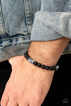 Load image into Gallery viewer, Paparazzi Earthy Energy - Blue Bracelet
