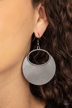 Load image into Gallery viewer, Paparazzi Fan Girl Glam - Black Earrings
