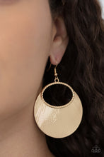 Load image into Gallery viewer, Paparazzi Fan Girl Glam - Gold Earrings
