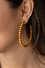 Load image into Gallery viewer, Paparazzi Should Have, Could Have, WOOD Have - Brown Earrings
