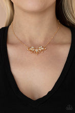 Load image into Gallery viewer, Paparazzi Deluxe Diadem - Gold Necklace
