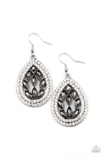 Load image into Gallery viewer, Paparazzi Encased Elegance - Silver Earrings
