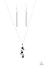 Load image into Gallery viewer, Paparazzi Classically Clustered - Black Necklace
