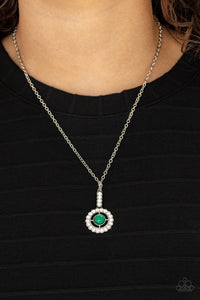 Paparazzi Springtime Twinkle - Green Necklace