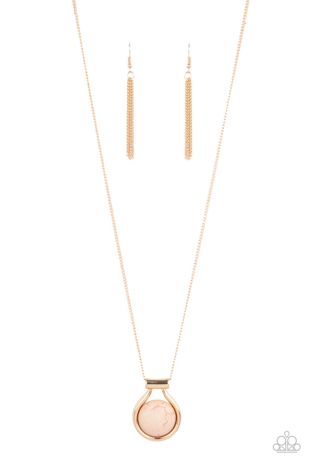 Paparazzi Patagonian Paradise - Brown Necklace
