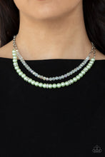 Load image into Gallery viewer, Paparazzi Parisian Princess - Green Necklace
