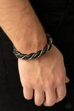 Load image into Gallery viewer, Paparazzi Rebel Relic - Gold Men&#39;s Bracelet
