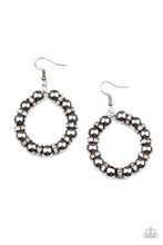Load image into Gallery viewer, Paparazzi Cosmic Halo - Black Earrings
