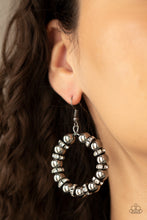 Load image into Gallery viewer, Paparazzi Cosmic Halo - Black Earrings
