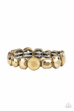 Load image into Gallery viewer, Paparazzi Extra Exposure - Brass Bracelet
