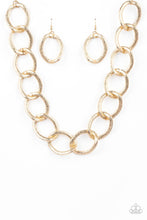 Load image into Gallery viewer, Paparazzi Industrial Intimidation - Gold Necklace
