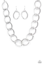 Load image into Gallery viewer, Paparazzi Industrial Intimidation - Silver Necklace
