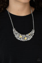 Load image into Gallery viewer, Paparazzi Fabulously Fragmented - Yellow Necklace
